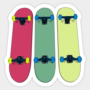 Skateboarding Skate Sticker